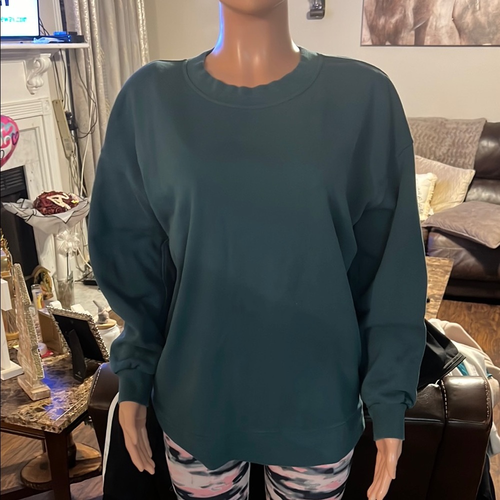 lululemon athletica Teal Sweatshirt